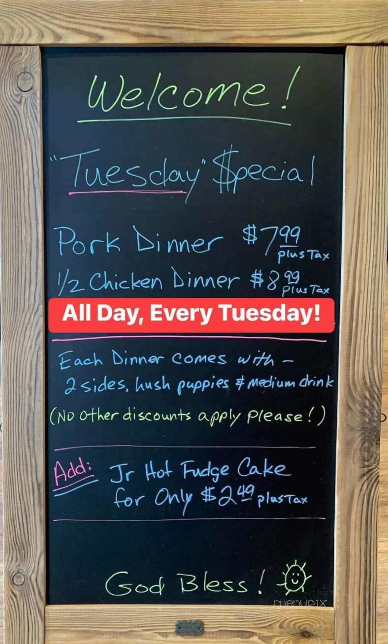 Buddy's Bar-B-Q - East Ridge, TN menu_pic