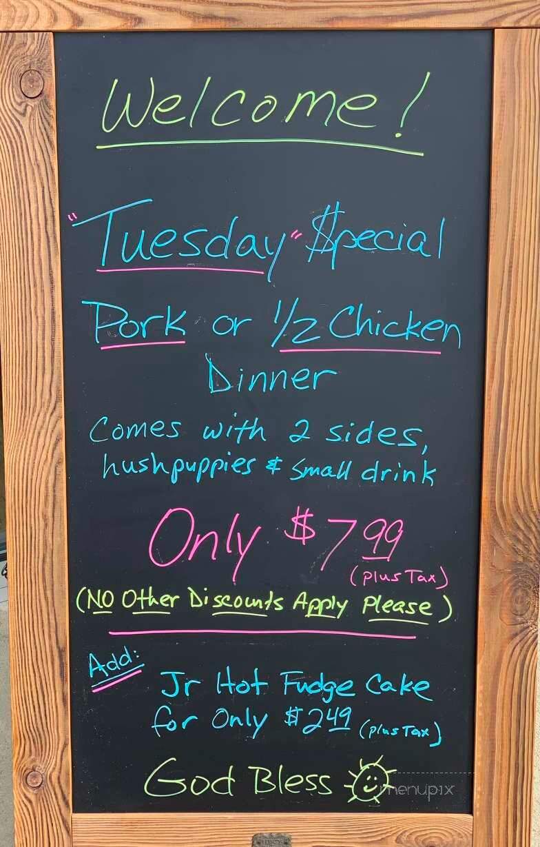 Buddy's Bar-B-Q - East Ridge, TN menu_pic
