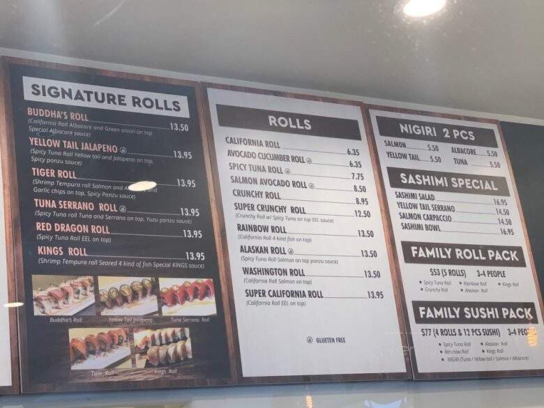 Kabuto Restaurant - Seal Beach, CA menu_pic