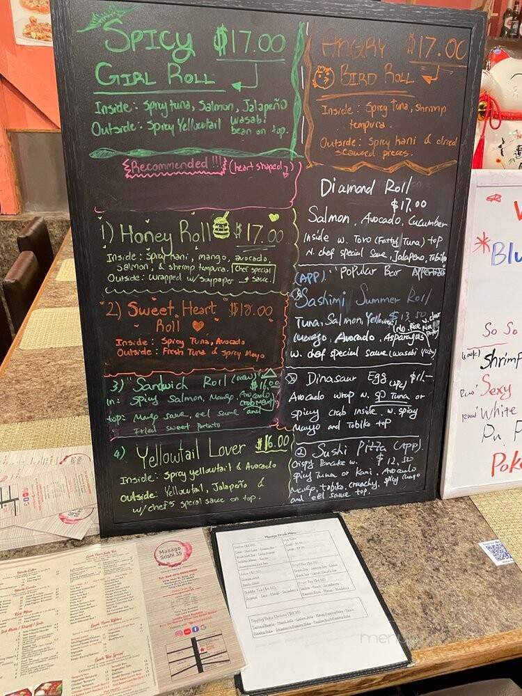 Masago Sushi 35 - Southington, CT menu_pic