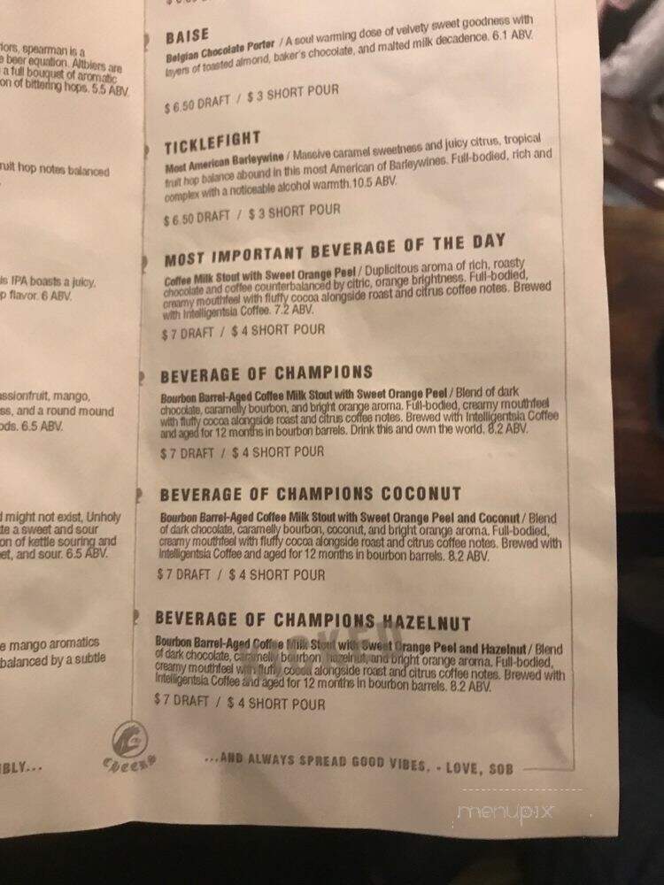 Pulp Juice and Smoothie Bar - Cambridge, OH menu_pic