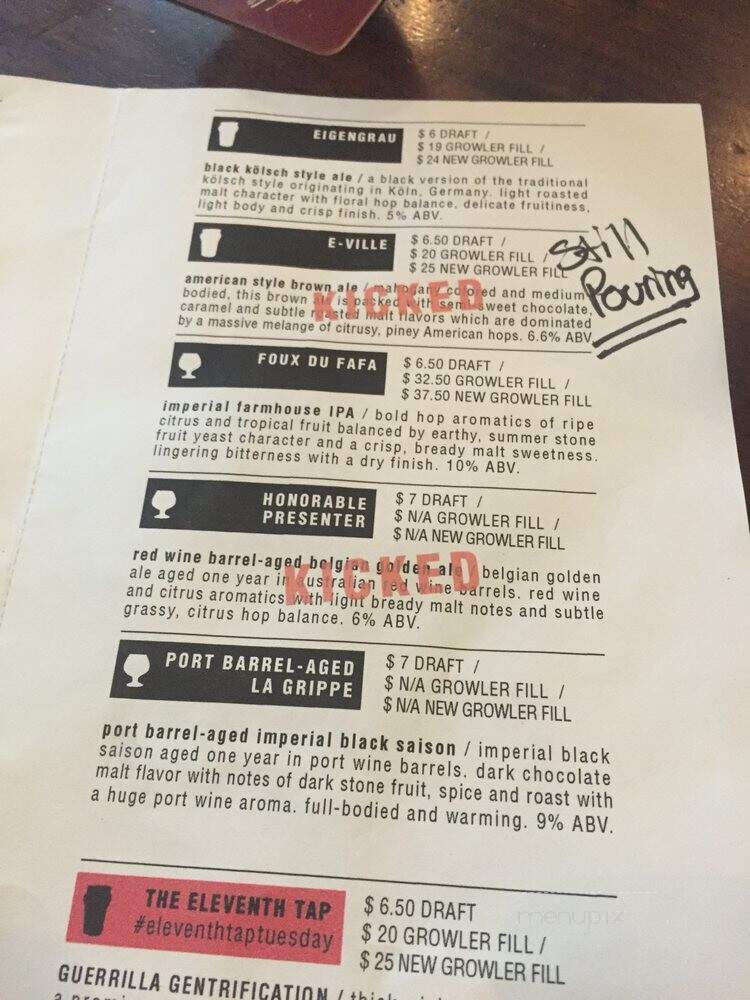 Pulp Juice and Smoothie Bar - Cambridge, OH menu_pic