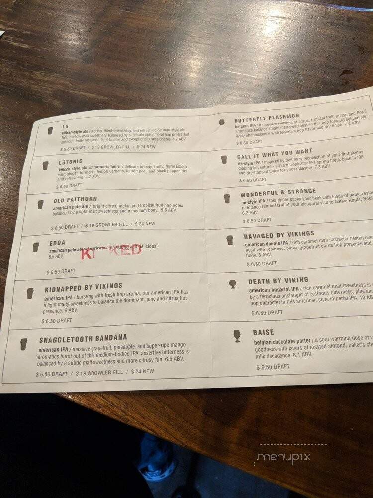 Pulp Juice and Smoothie Bar - Cambridge, OH menu_pic