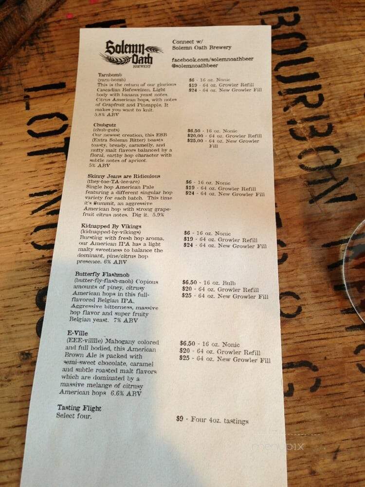 Pulp Juice and Smoothie Bar - Cambridge, OH menu_pic