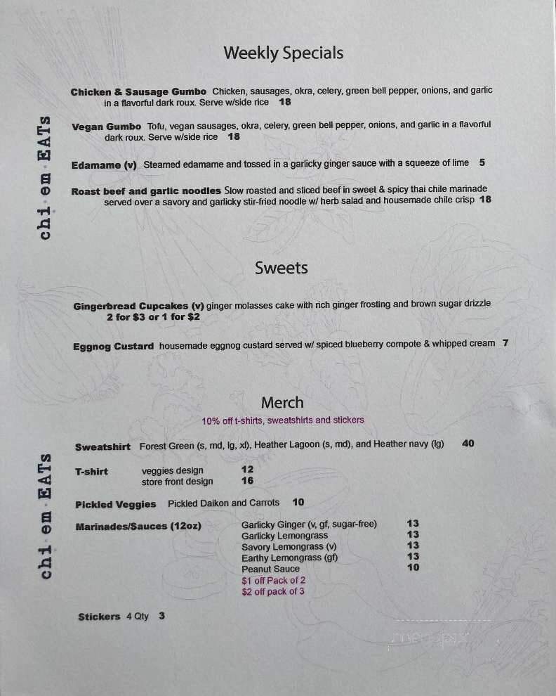 Chi Em Eats - Emporia, KS menu_pic