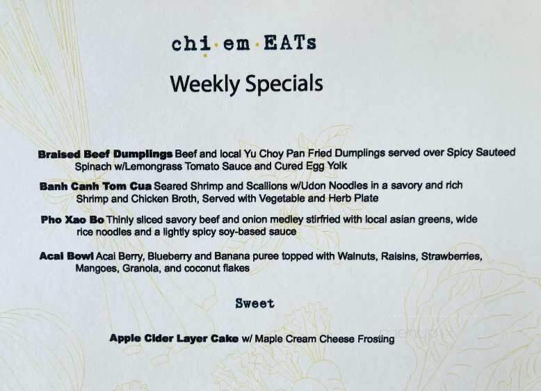 Chi Em Eats - Emporia, KS menu_pic
