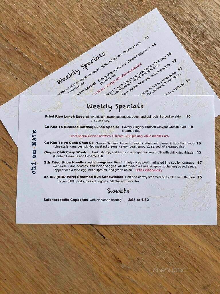 Chi Em Eats - Emporia, KS menu_pic