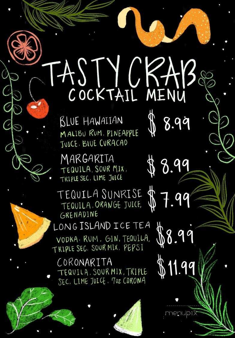 Florence Tasty Crab House - Florence, SC menu_pic