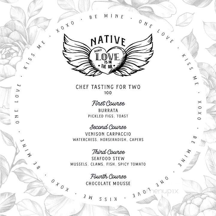 Native - Honesdale, PA menu_pic