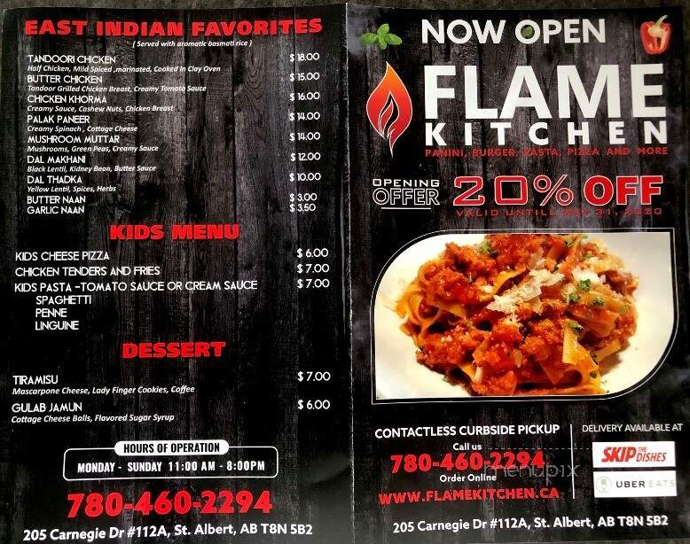 Flame Kitchen - St. Albert, AB
