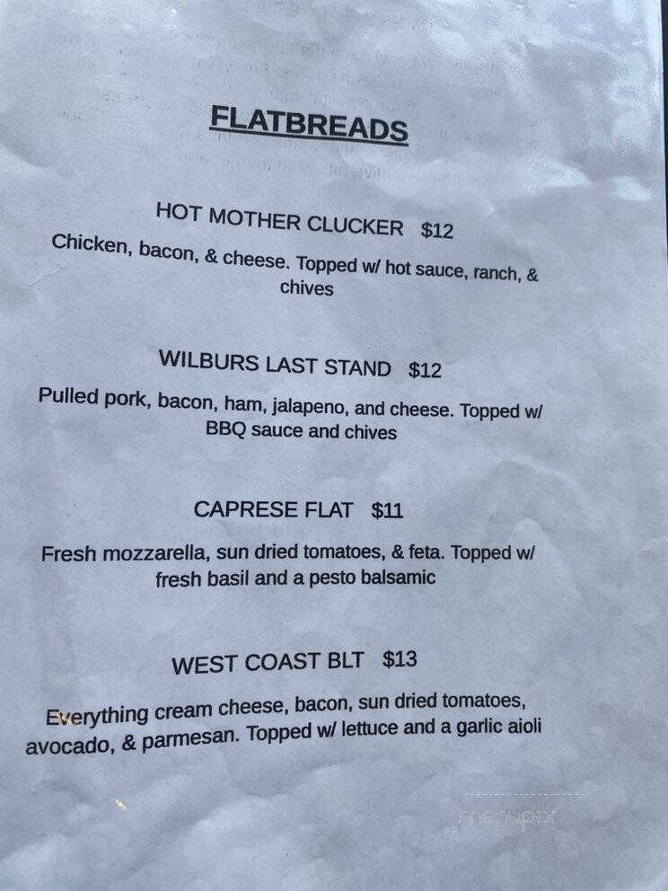 A-Town Tap - Ashland, OH menu_pic