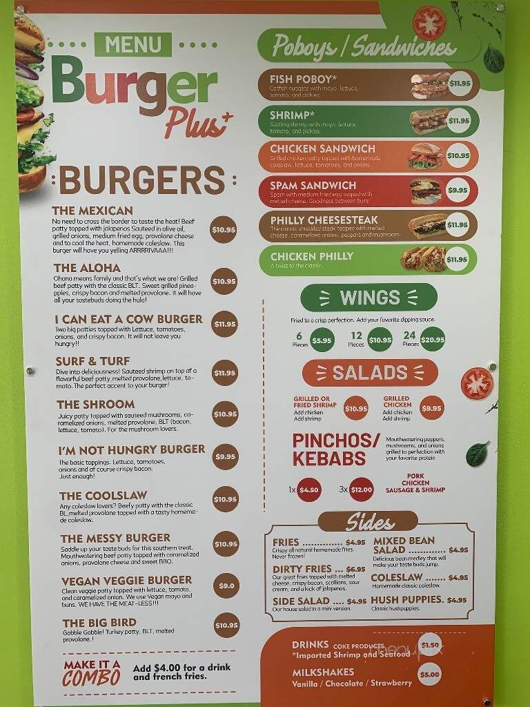 Burger Plus - Baton Rouge, LA