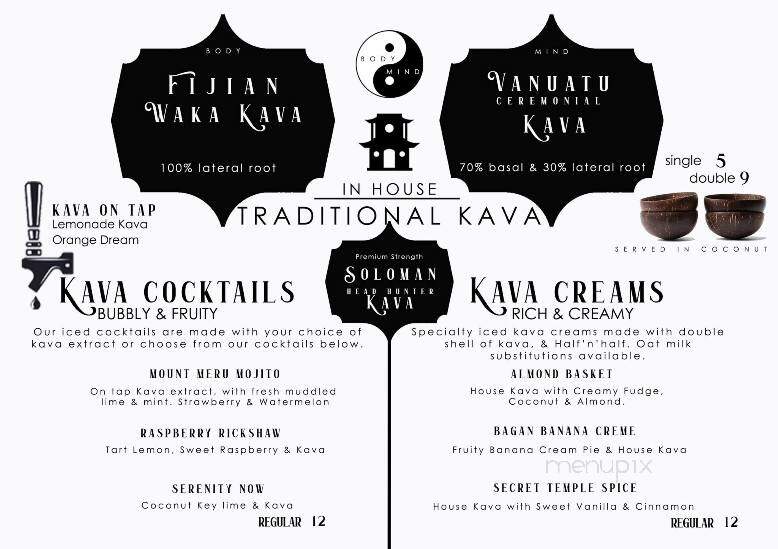 Burma Kava Company - Fort Myers, FL menu_pic