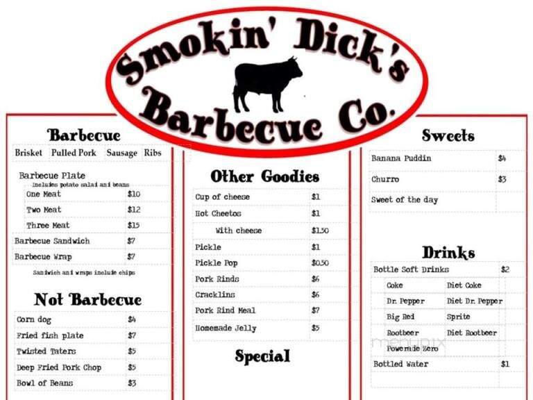 Smokin' Dick's Barbecue - Post, TX