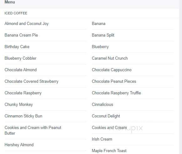 Gourmet Donut - Townsend, MA menu_pic