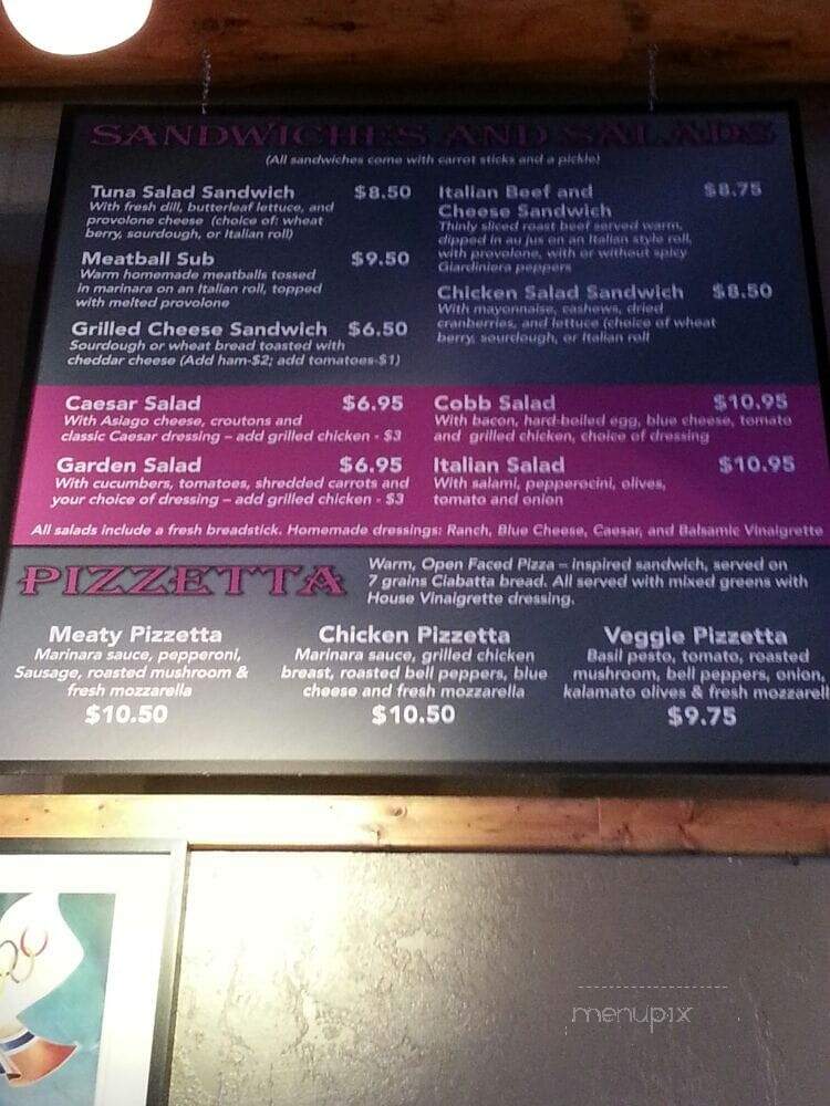 Stone Haus Pizzeria & Creamery - Solitude, UT menu_pic