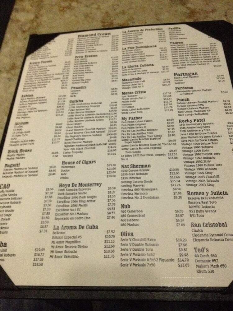 Silver Leaf Cigar Lounge - Fort Worth, TX