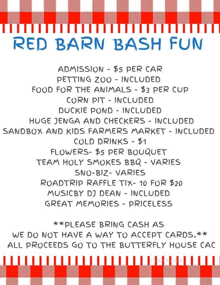 Sno-Biz - Albemarle, NC menu_pic