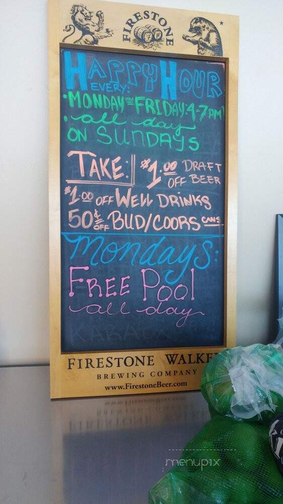 The Otter's Den - Marina, CA menu_pic