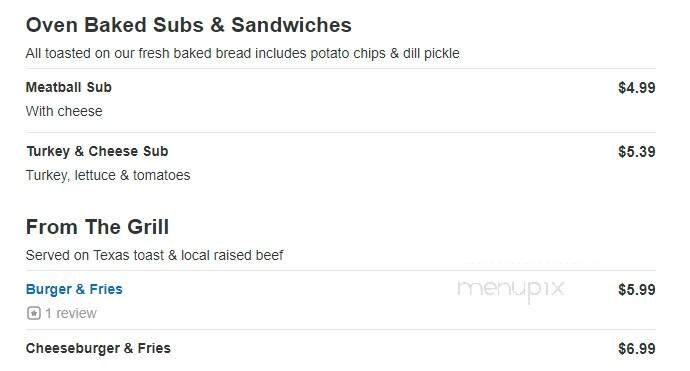 Italo's Pizza - Lisbon, OH menu_pic