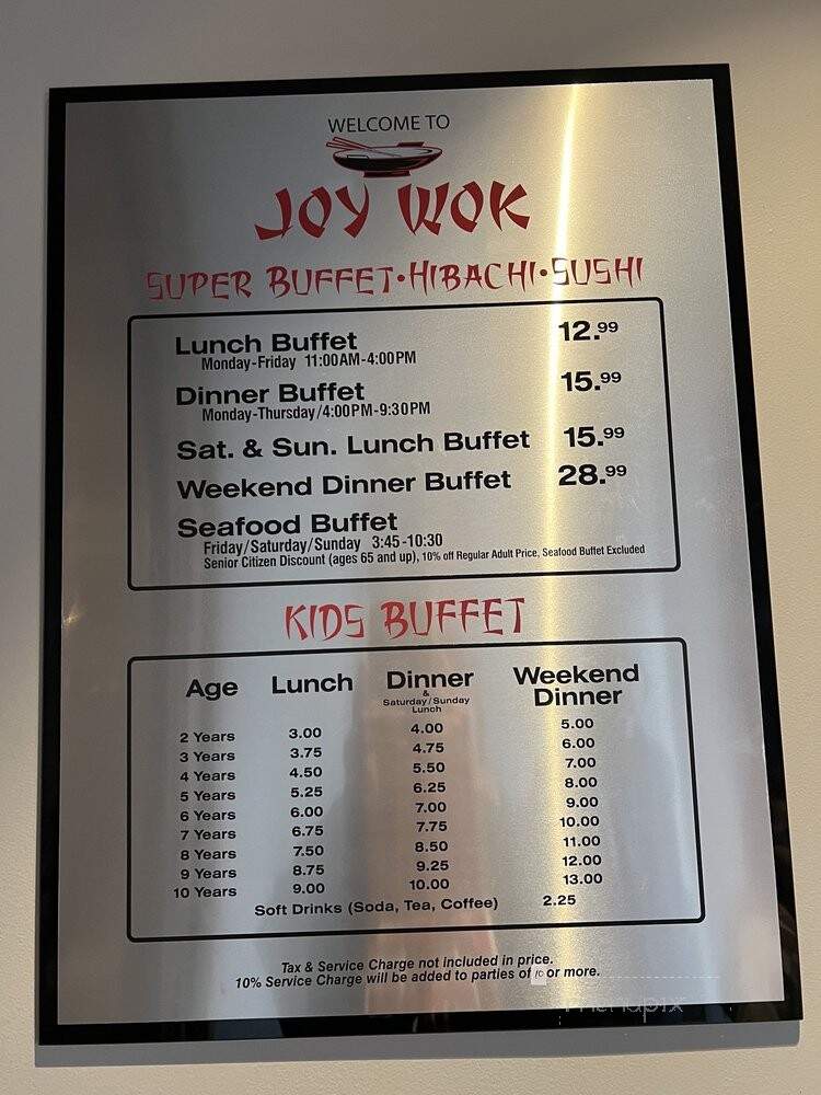 Joy Wok - Overland Park, KS