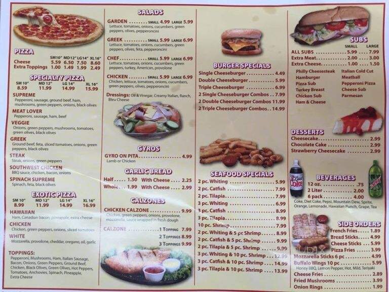Pizza Plus - Sparta, GA menu_pic