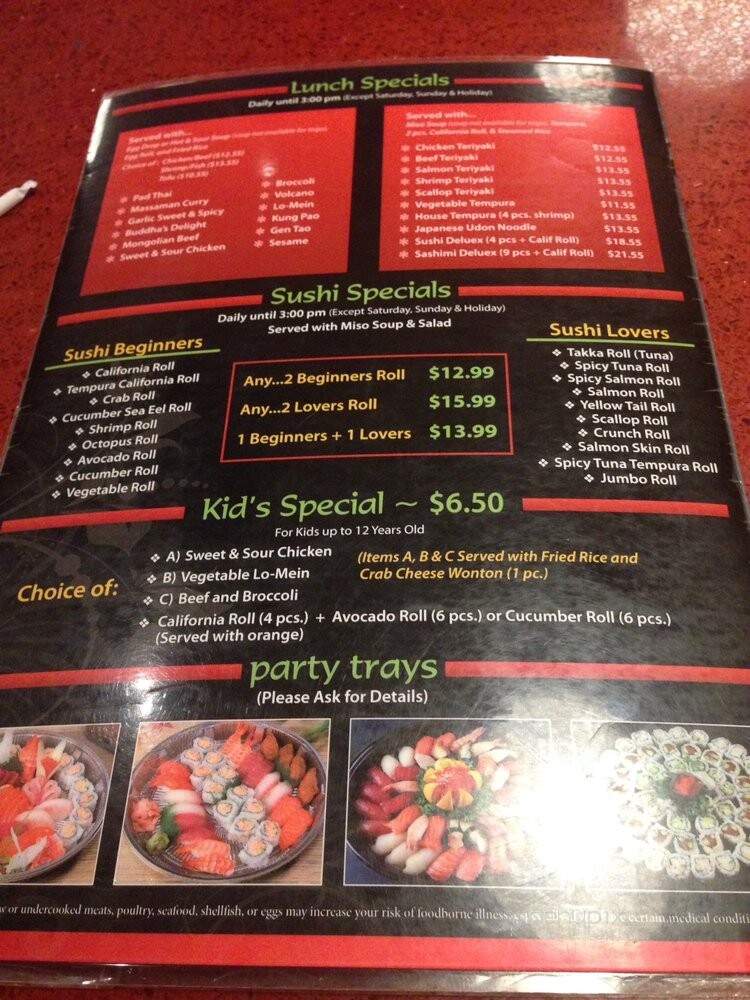 Basil Sushi Bar and Asian Fusion - Williston, ND