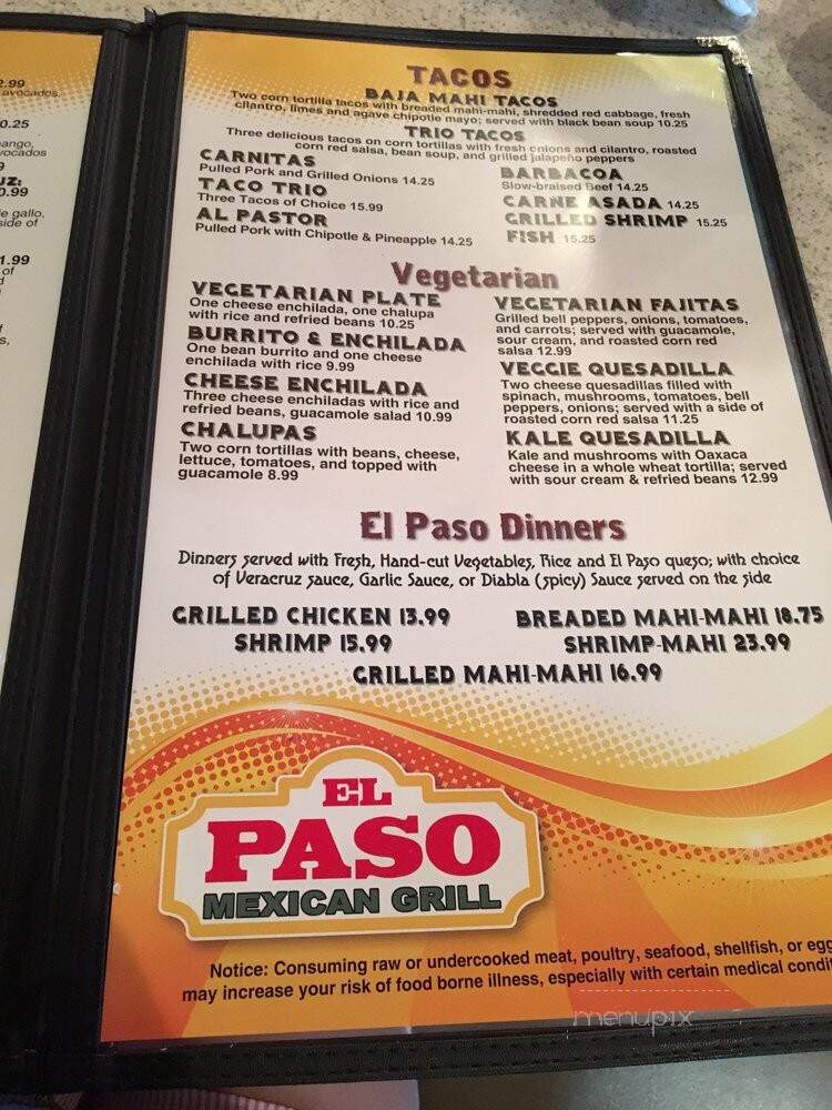 El Paso Mexican Grill - Crowley, LA