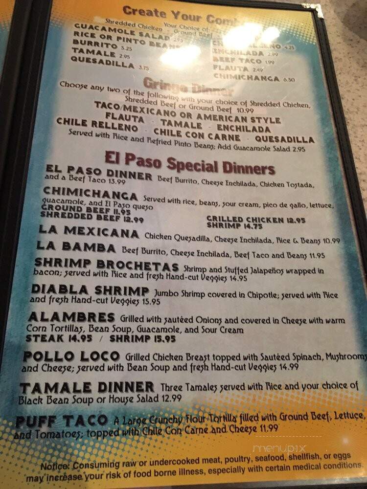El Paso Mexican Grill - Crowley, LA
