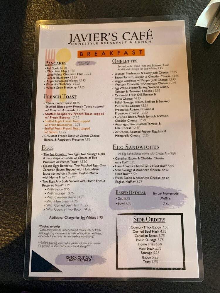 Javier's Cafe - Smithtown, NY