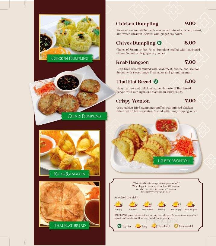 Thai Haven - Winter Haven, FL menu_pic