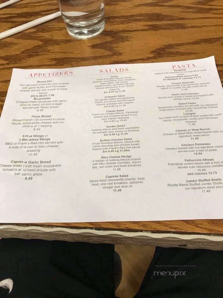 Italianos - El Centro, CA menu_pic