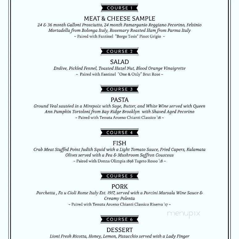 Westtown Fare Restaurant - Westtown, NY menu_pic