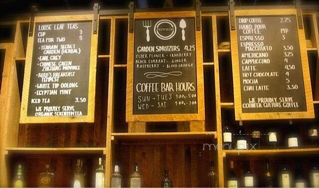 Terrain Garden Cafe - Westport, CT menu_pic
