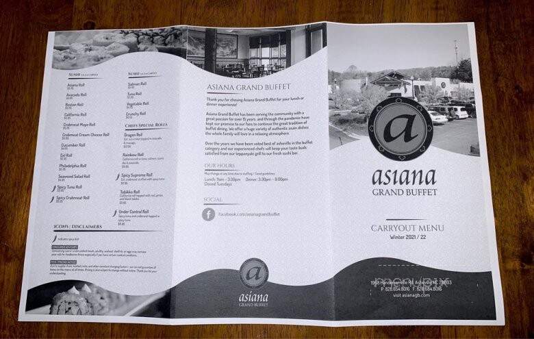 Asiana Grand Buffet - Asheville, NC