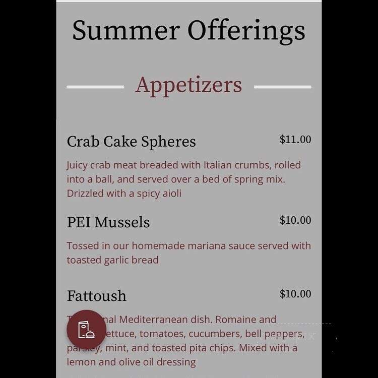 Whistle Stop - Oxford, MA menu_pic