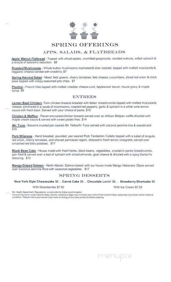Whistle Stop - Oxford, MA menu_pic