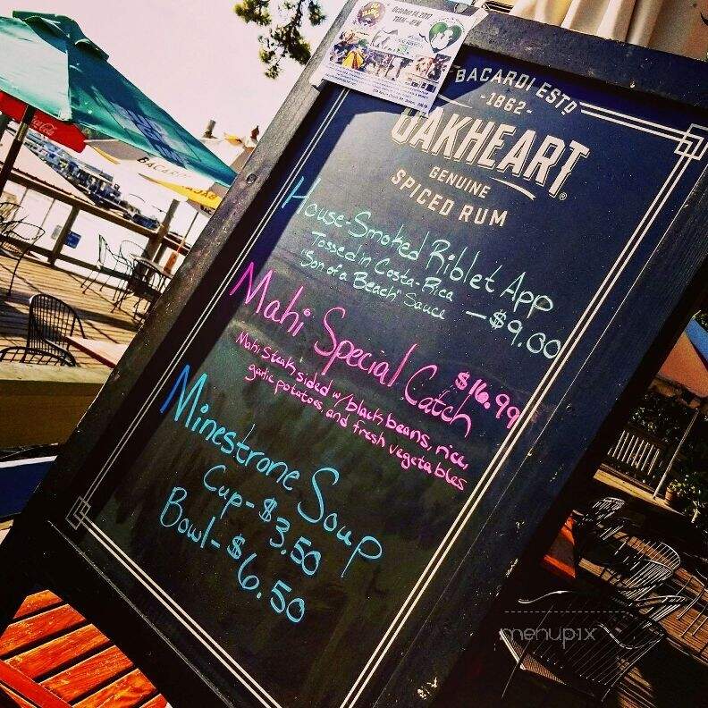 The Tiki Hut - Seneca, SC menu_pic