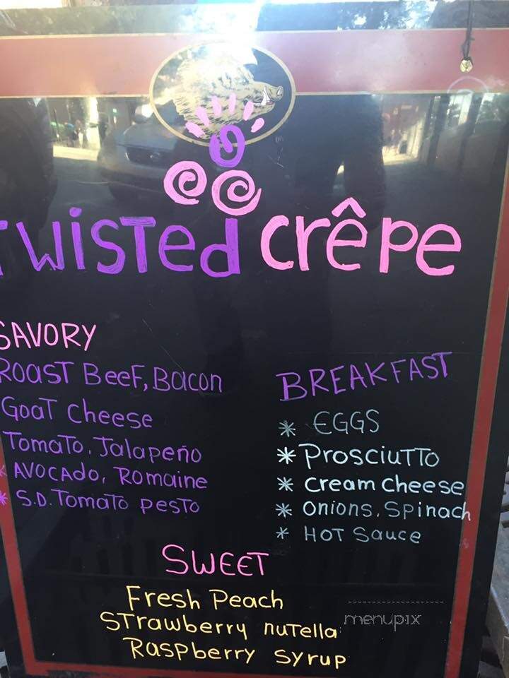 Twisted Crepe - Asheville, NC menu_pic