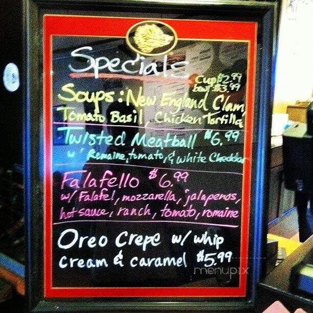 Twisted Crepe - Asheville, NC menu_pic