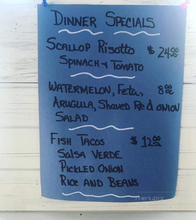Admiral's Quarters Restaurant - Wildwood Crest, NJ menu_pic