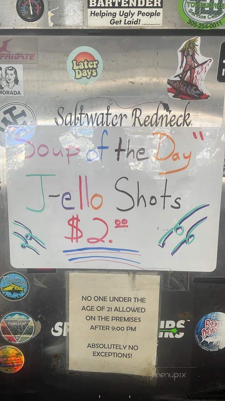 Cactus Jack's - Key Largo, FL menu_pic