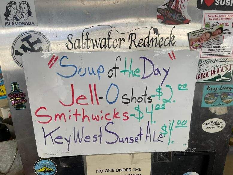 Cactus Jack's - Key Largo, FL menu_pic