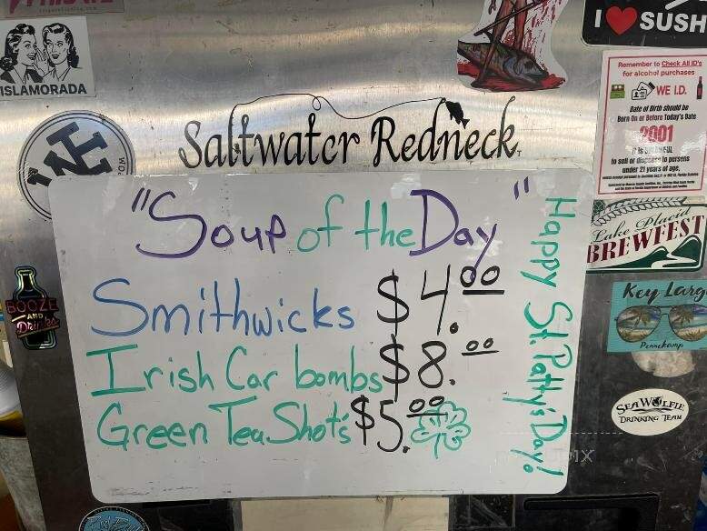 Cactus Jack's - Key Largo, FL menu_pic