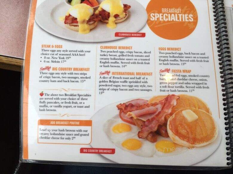 Smitty's Family Restaurant - Jasper, AB menu_pic
