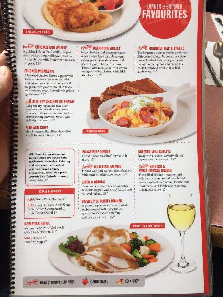 Smitty's Family Restaurant - Jasper, AB menu_pic