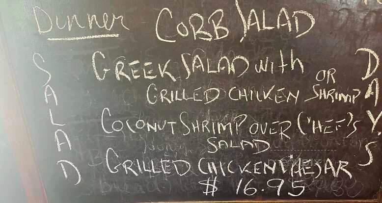 Quiet Bay Restaurant - Magnetawan, ON menu_pic