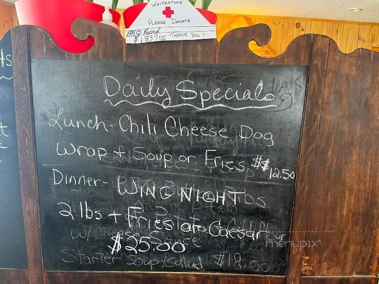 Quiet Bay Restaurant - Magnetawan, ON menu_pic