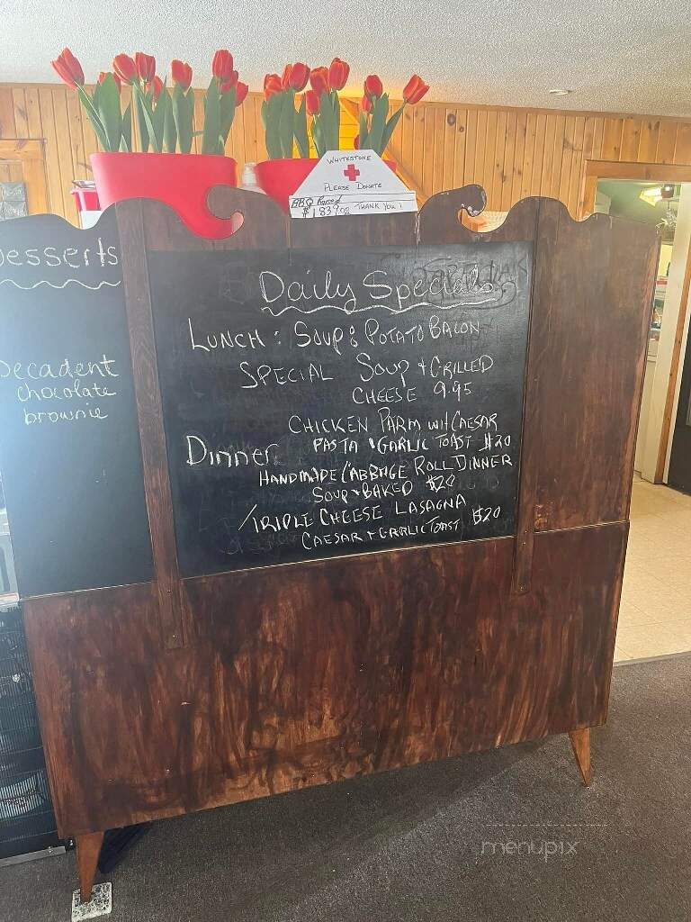 Quiet Bay Restaurant - Magnetawan, ON menu_pic