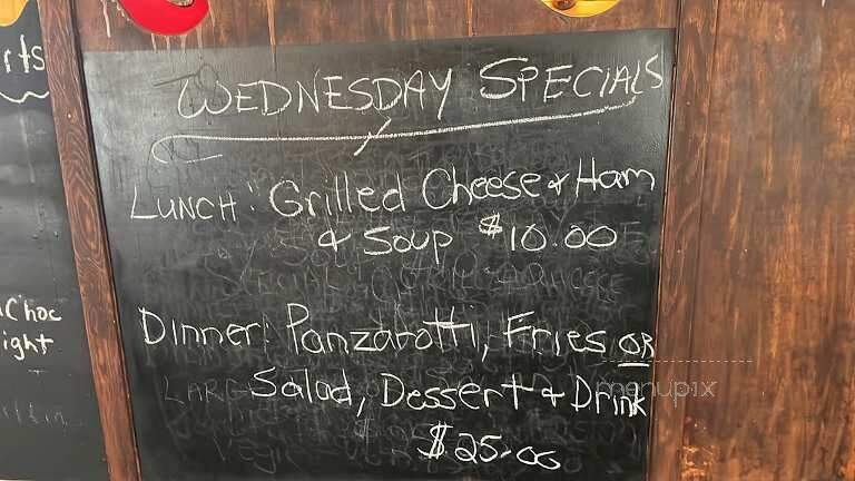 Quiet Bay Restaurant - Magnetawan, ON menu_pic